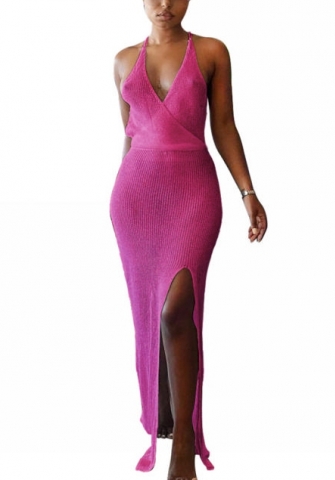 (Real Image)2022 Styles Women Fashion Spring INS Styles Sweater Maxi Dress