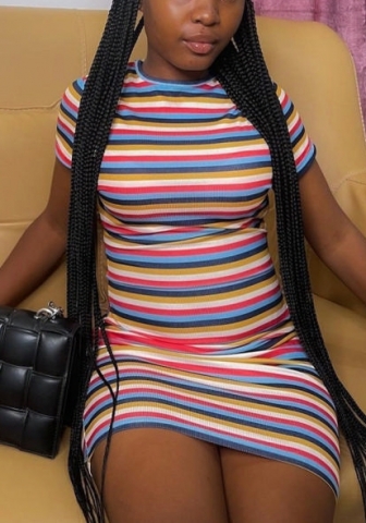 (Real Image)2022 Styles Women Fashion INS Styles Summer Mini Dress