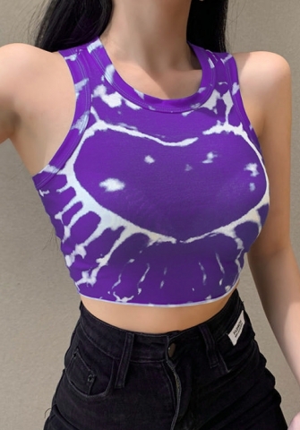 2022 Styles Women Fashion Spring INS Styles Print Tank Tops