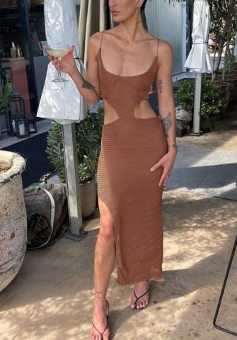 (Real Image)2022 Styles Women Fashion Spring INS Styles Maxi Dress