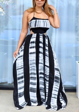 (Real Image)2022 Styles Women Fashion Spring INS Styles Pring Maxi Dress