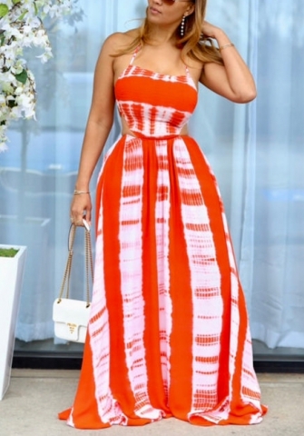(Real Image)2022 Styles Women Fashion Spring INS Styles Pring Maxi Dress