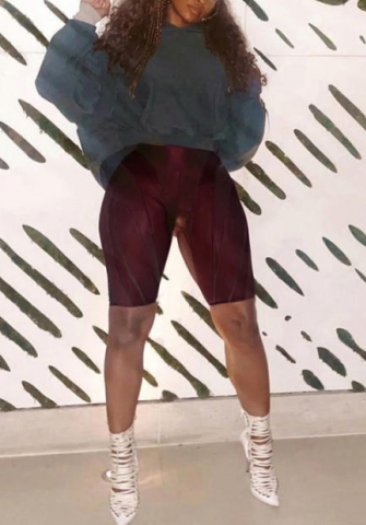 (Only Pants)2022 Styles Women Fashion Spring INS Styles  Mesh Midi Pants