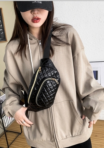 (Only Handbag)(Real Image)2022 Styles Women Fashion Spring INS Styles Waist Tie Handbag