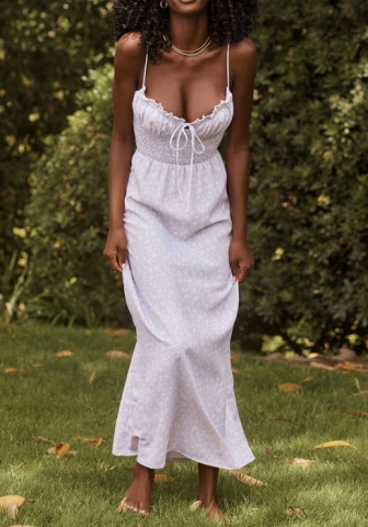 (Real Image)2022 Styles Women Sexy Spring INS Styles Bohemian Maxi Dress