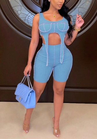 (Real Image)2022 Styles Women Fashion Summer INS Styles Short Two Pieces Suit