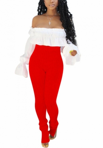 (Only Long Pants)(Real Image)2022 Styles Women Fashion Summer INS Styles Sweater Long Pants