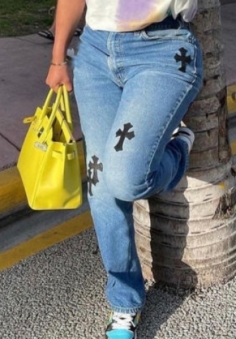 (Real Image)2022 Styles Women Fashion Summer INS Styles Jeans Long Pants