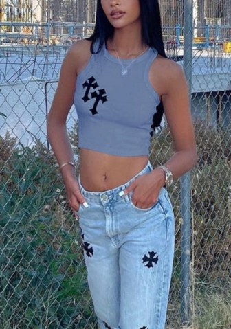 (Only Tops)(Real Image)2022 Styles Women Fashion Summer INS Styles Tank Tops