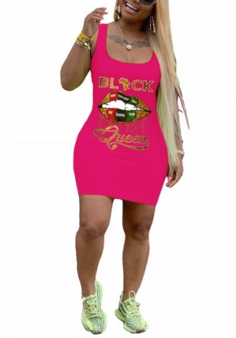 2022 Styles Women Fashion Summer INS Styles Print Mini Dress