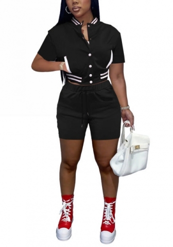 2022 Styles Women Fashion Summer INS Styles Solid Color Short Two Pieces Suit