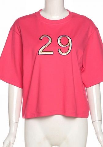 (Real Image)2022 Styles Women Fashion Summer INS Styles Print Tee