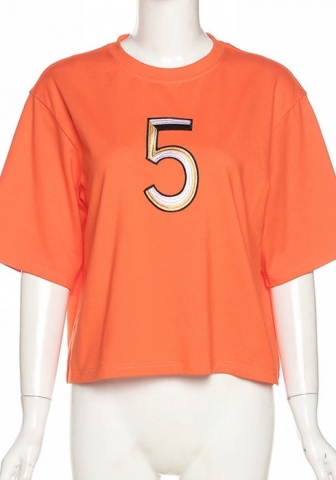 (Real Image)2022 Styles Women Fashion Summer INS Styles Print Tee