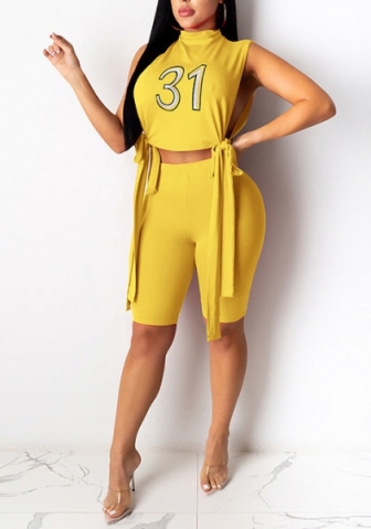 2022 Styles Women Fashion Summer INS Styles Number Two Piece Suit