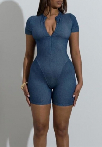 (Real Image)2022 Styles Women Fashion Summer INS Styles Short Sleeve Romper Jumpsuit