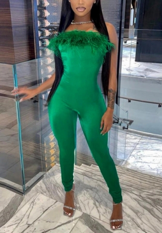 2022 Styles Women Fashion Summer INS Styles Off Shoulder Jumpsuit