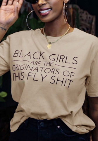 2022 Styles Women Fashion Summer INS Styles Print Tee