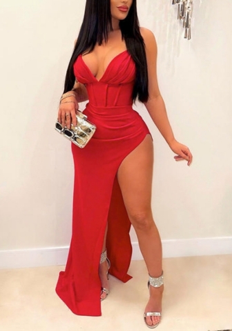 2022 Styles Women Fashion Summer INS Styles Tube Maxi Dress