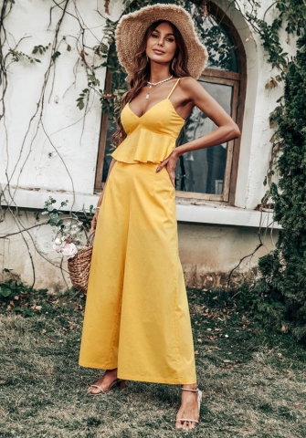 (Real Image)2022 Styles Women Sexy INS Styles Bohemian Two Piece Suit