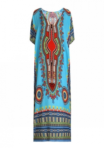 (Real Image)2022 Styles Women Sexy INS Styles Floral Bohemian Maxi Dress