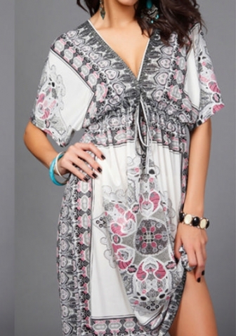 (Real Image)2022 Styles Women Sexy INS Styles Floral Bohemian Mini Dress