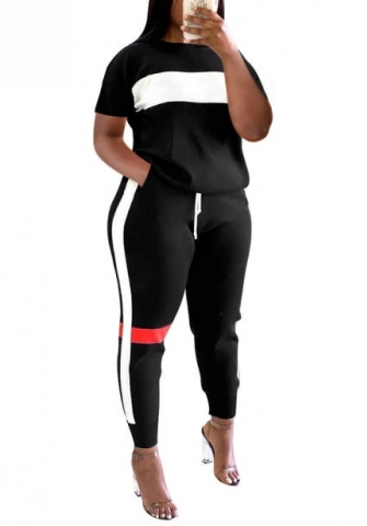 (Real Image)2022 Styles Women Fashion INS Styles Print Two Piece Suit