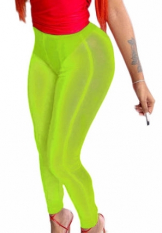 (Only Long Pants)(Real Image)2022 Styles Women Fashion INS Styles Mesh Long Pants