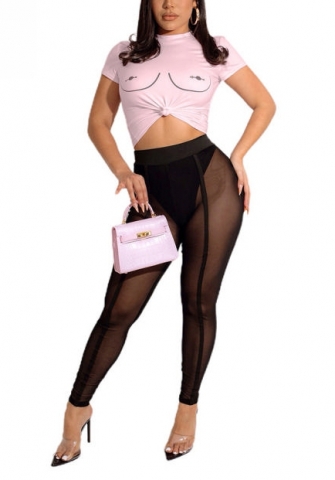 2022 Styles Women Fashion INS Styles Print Two Piece Suit