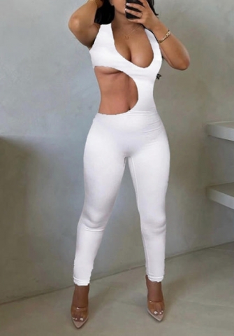 2022 Styles Women Fashion INS Styles Cut Out Jumpsuit