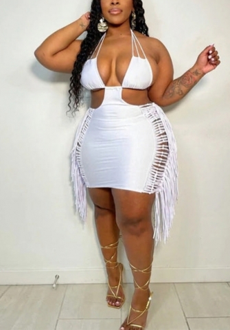 2022 Styles Women Sexy INS Styles Double Tassel Club Dress