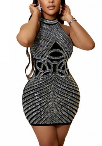 (Real Image)2022 Styles Women Sexy INS Styles Sequin Mini Dress