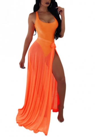 (Real Image)2022 Styles Women Sexy INS Styles Mesh Maxi Dress