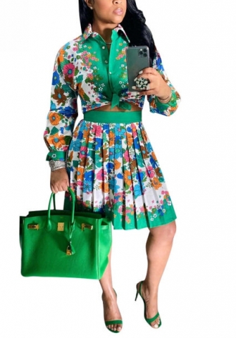 (Real Image)2022 Styles Women Fashion Vintage Two Piece Suit Dress