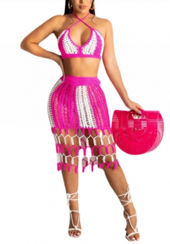 (Real Image)2022 Styles Women Fashion INS Styles Sweater Two Piece Suit Dress