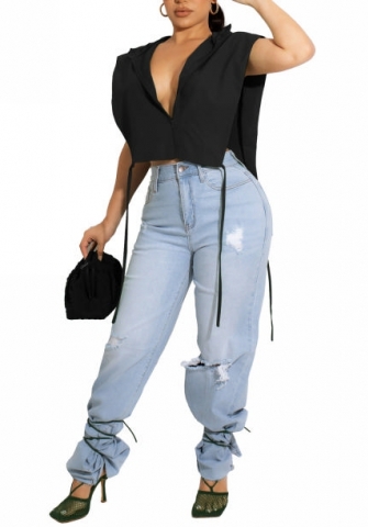 (Only Tops)2022 Styles Women Fashion INS Styles Solid Color Vests