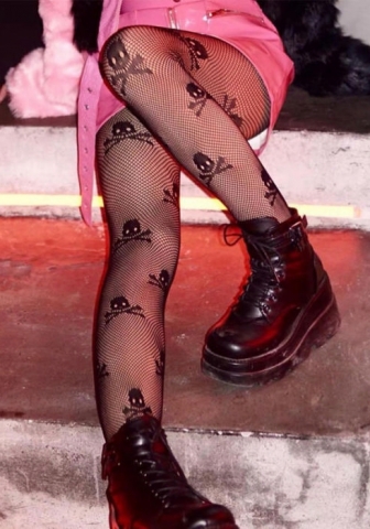 (Only Stocking)(Real Image)2022 Styles Women Fashion INS Styles Hole Stocking