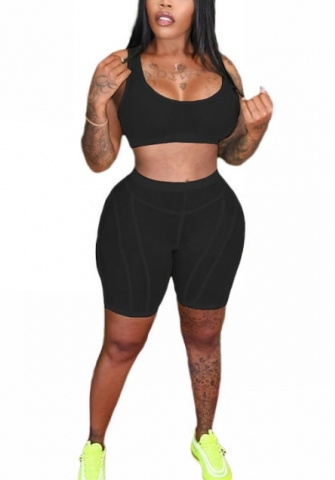 (Real Image)2022 Styles Women Fashion INS Styles Solid Color Mesh Short Two Piece Suit