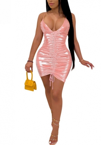 (Real Image)2022 Styles Women Fashion INS Styles Strap Ruffle Mini Dress