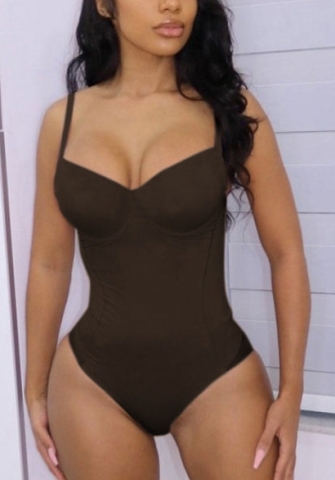 2022 Styles Women Fashion INS Styles Solid Color Bodysuit