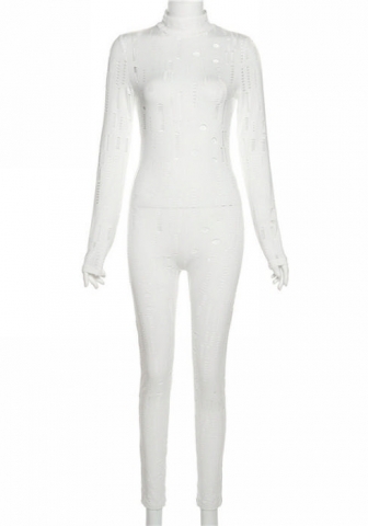 (Real Image)2022 Styles Women Fashion INS Styles Hole Jumpsuit