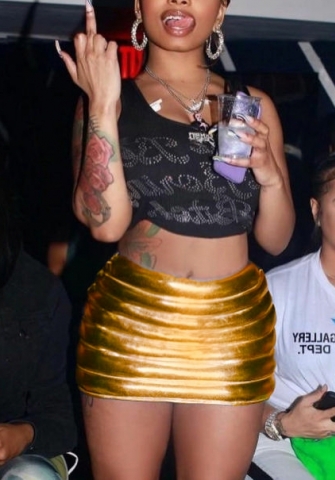 (Only Skrits)(Real Image)2022 Styles Women Fashion INS Styles Summer Skrits