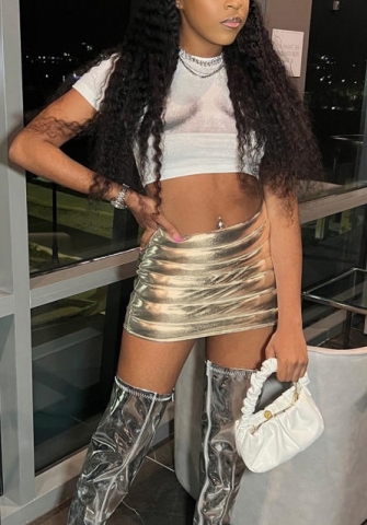 (Only Skrits)(Real Image)2022 Styles Women Fashion INS Styles Summer Skrits