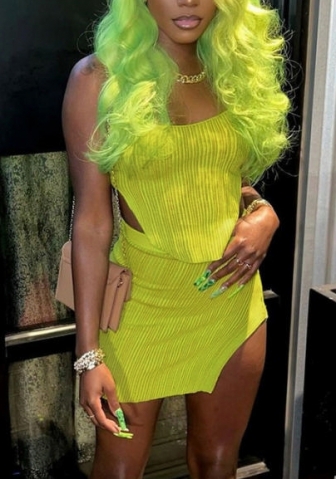 (Real Image)2022 Styles Women Fashion INS Styles Two Piece Dress