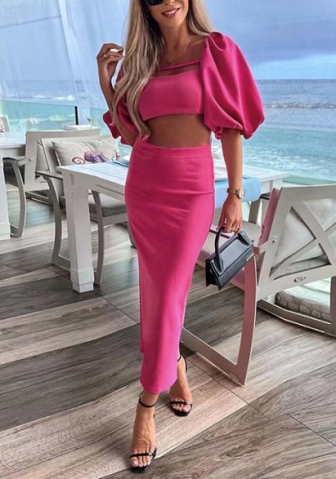 (Real Image)2022 Styles Women Fashion INS Styles Rose Maxi Dress
