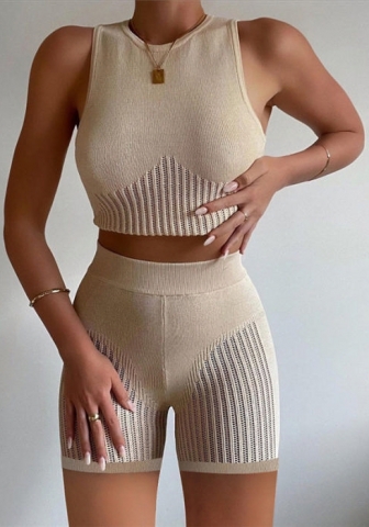 (Real Image)2022 Styles Women Fashion INS Styles Sweater Short Piece Suit