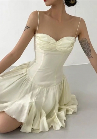 (Real Image)2022 Styles Women Fashion INS Styles Bohemian Hem Mini Dress