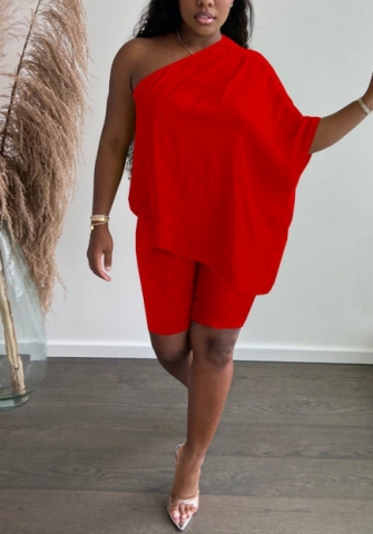 2022 Styles Women Fashion INS Styles Solid Color Loose Short Two Piece Suit