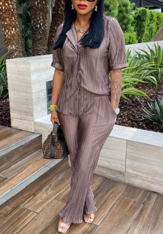 (Real Image)2022 Styles Women Fashion INS Styles Ruffle Two Piece Suit