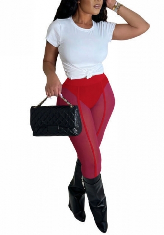 (Only Long Pants)2022 Styles Women Fashion INS Styles Mesh Long Pants