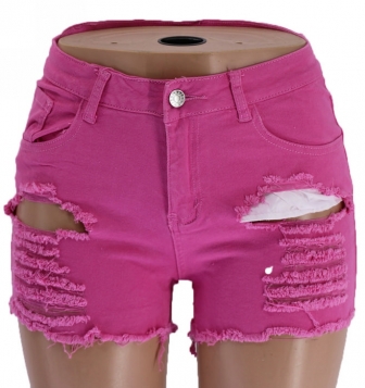 (Real Image)2022 Styles Women Fashion INS Styles Jeans Ripped Short Pants